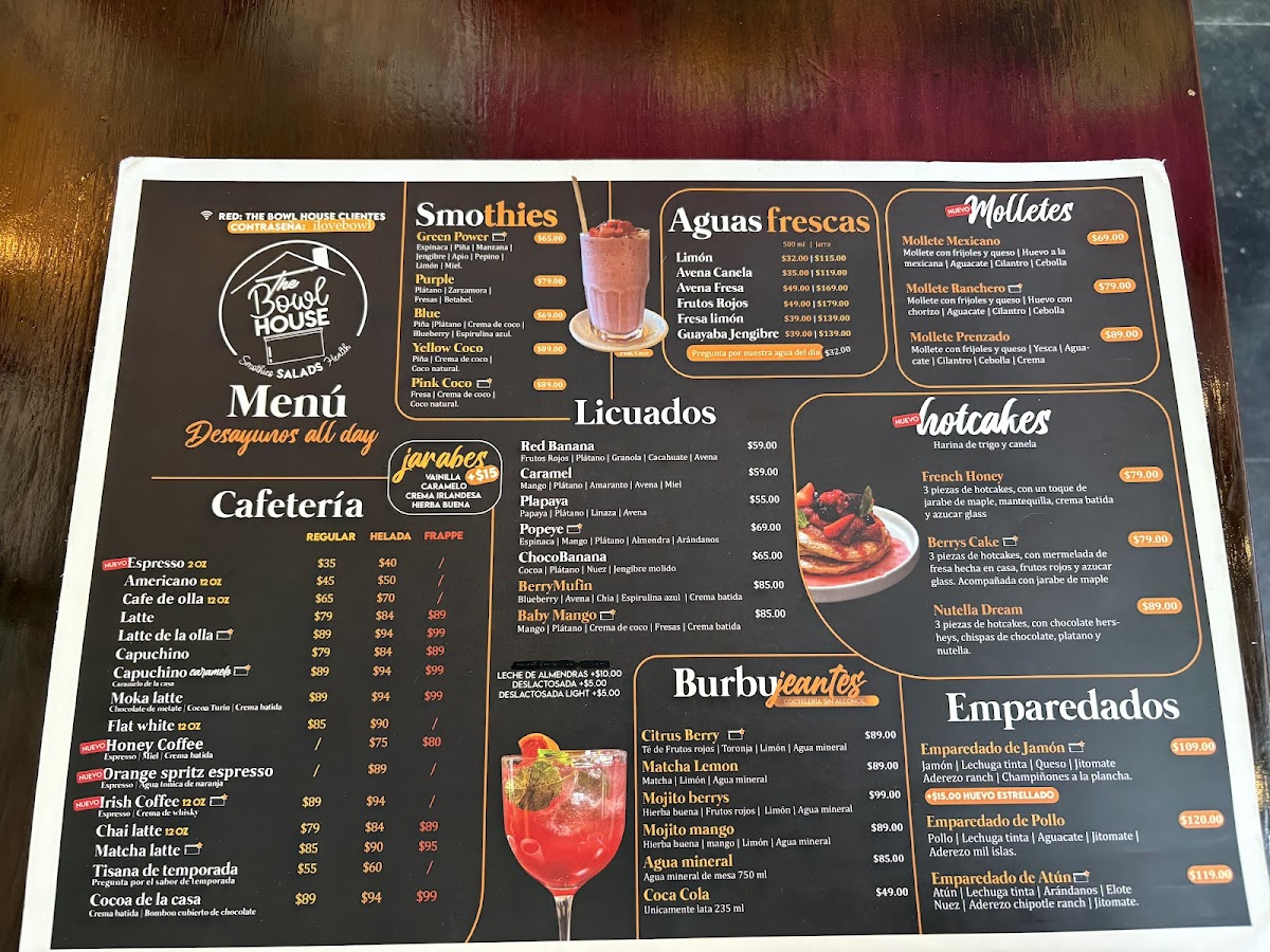 The Bowl House Zacatecas Menu - Image 4
