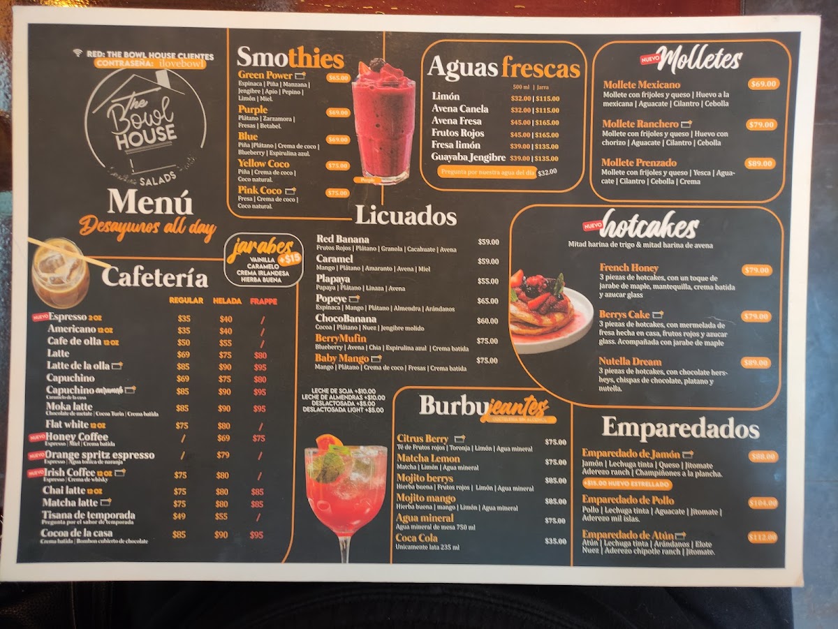 The Bowl House Zacatecas Menu - Image 6